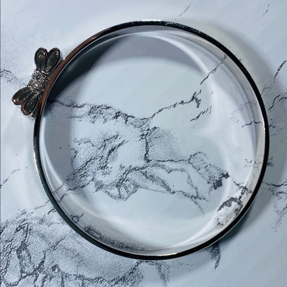 Kate Spade Silver Bangle/Bracelet with Bow - Picture 3 of 4